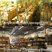 Interior of Lanyards Store Warehouse