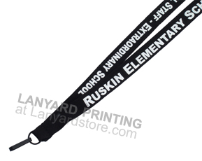 Here are printing for lanyards ID