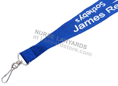 Pictured: lanyards for nurse ID