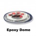 Epoxy Dome Pendant without mardi gras beads