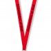 pre-printed red lanyard with Assemblies of god on it