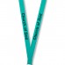 teal lanyard with church of god on it