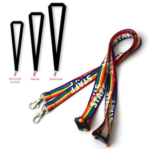 Custom printed lanyards