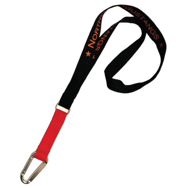 Variations of custom carabiner lanyards