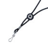Custom lanyard with adjusting slider