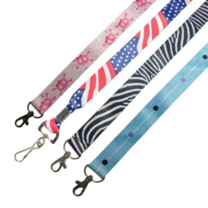 Full Color Custom Printed Lanyard - Printed with Full Gradient Process Color