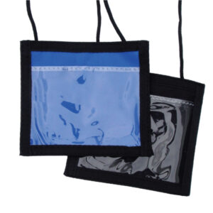 Lowest priced neck wallet ID holders - blank non-printed. No need for lanyard